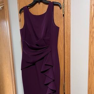 Eliza J formal dress. SZ 10 Wine color.